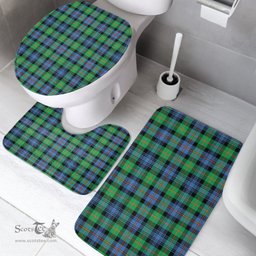 Scottish Murray of Atholl Ancient Clan Tartan Bath Rug Set Plaid Bathroom Set