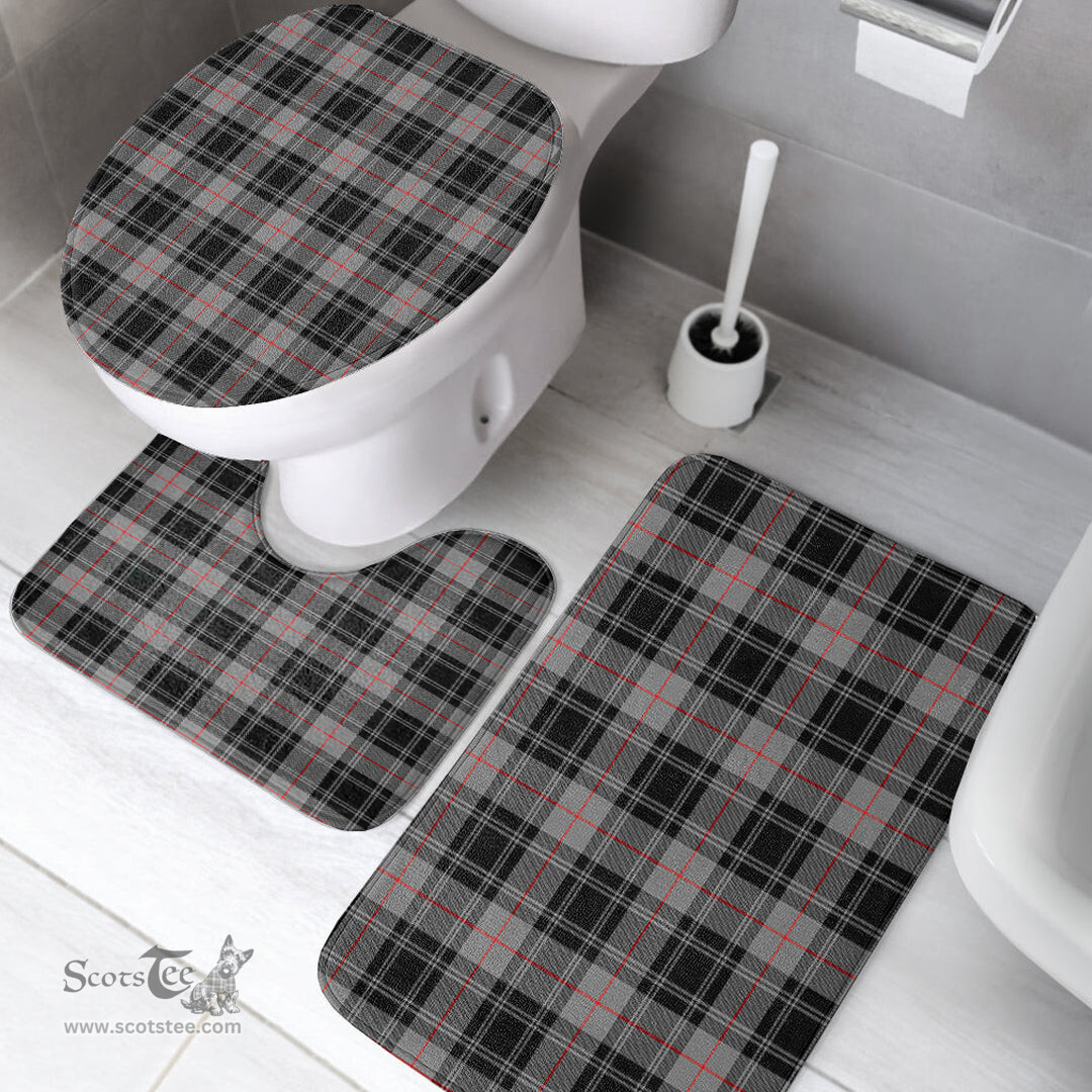 Scottish Moffat Modern Clan Tartan Bath Rug Set Plaid Bathroom Set