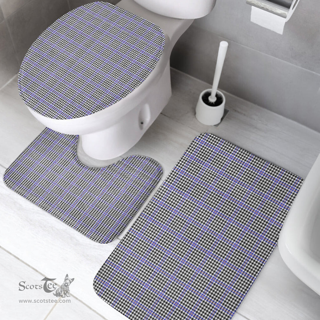 Scottish Sir Walter Scott Clan Tartan Bath Rug Set Plaid Bathroom Set