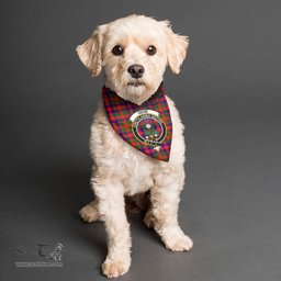 Scottish Gow Modern Clan Crest Tartan Pets Scarf Pet Dog Bandana