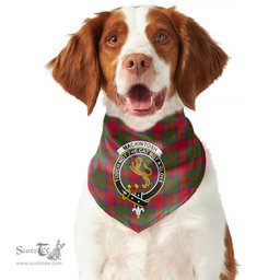 Scottish MacKintosh Modern Clan Crest Tartan Pets Scarf Pet Dog Bandana