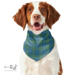 Scottish Lockhart Clan Tartan Pets Scarf Pet Dog Bandana