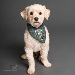 Scottish Kennedy Modern Clan Crest Tartan Pets Scarf Pet Dog Bandana