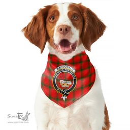 Scottish MacDonald of Sleat Clan Crest Tartan Pets Scarf Pet Dog Bandana