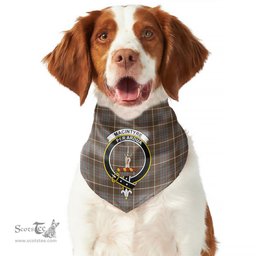 Scottish MacIntyre Hunting Weathered Clan Crest Tartan Pets Scarf Pet Dog Bandana