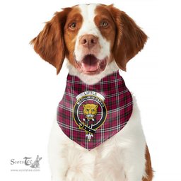 Scottish Little Clan Crest Tartan Pets Scarf Pet Dog Bandana