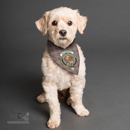Scottish MacGregor Hunting Ancient Clan Crest Tartan Pets Scarf Pet Dog Bandana