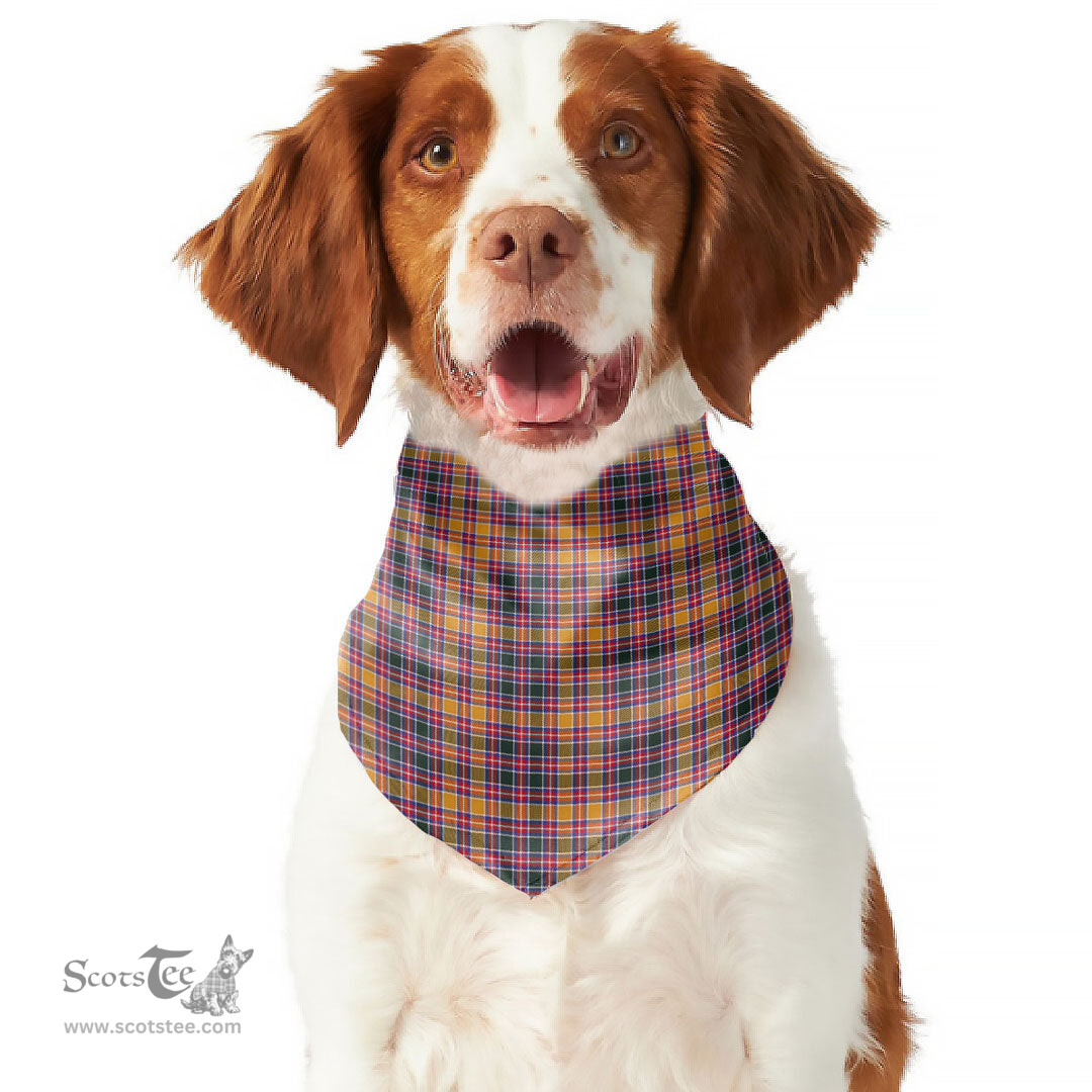 Scottish Jacobite Clan Tartan Pets Scarf Pet Dog Bandana