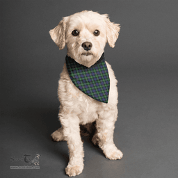 Scottish MacKenzie Modern Clan Tartan Pets Scarf Pet Dog Bandana