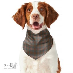 Scottish Kennedy Weathered Clan Tartan Pets Scarf Pet Dog Bandana