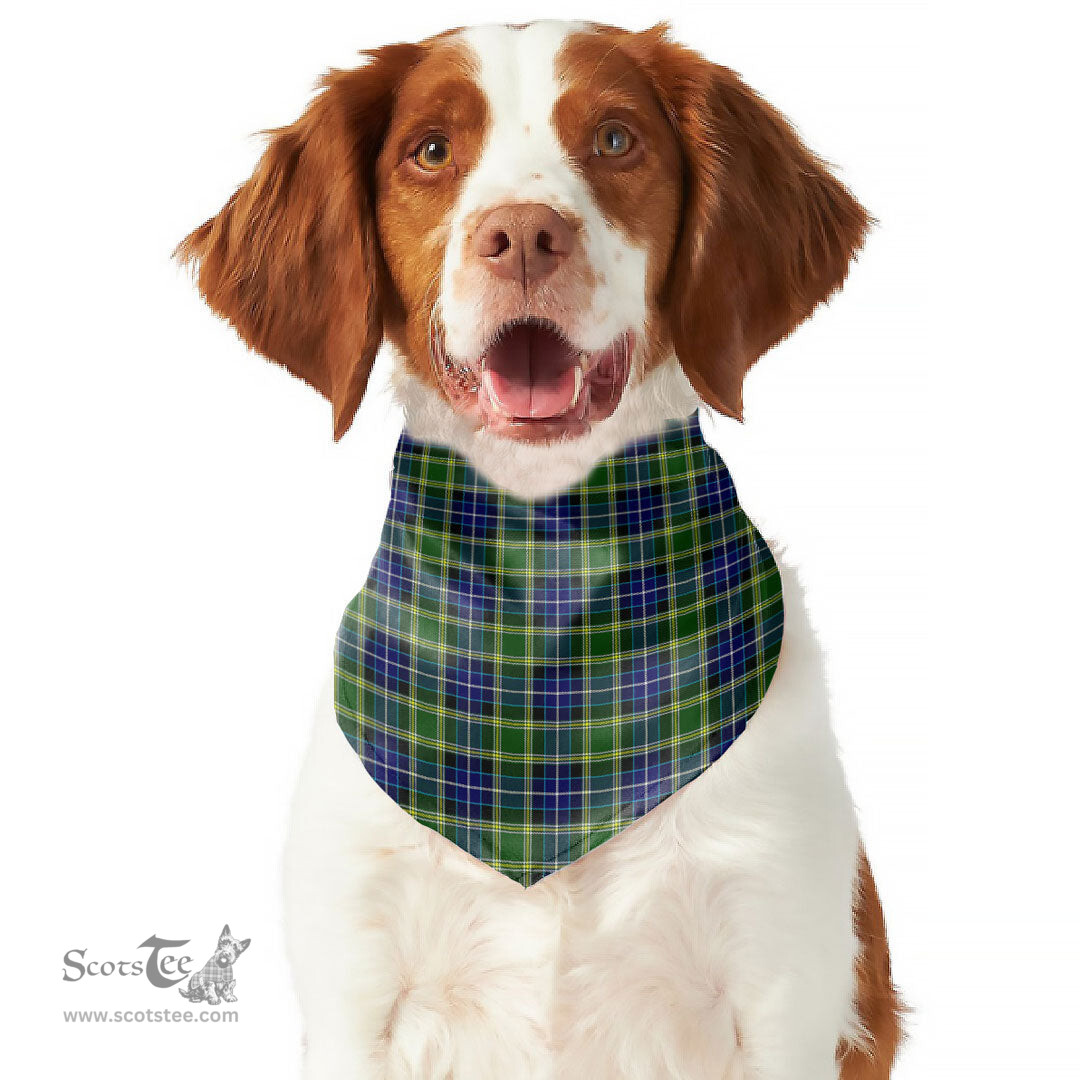 Scottish MacKellar Clan Tartan Pets Scarf Pet Dog Bandana