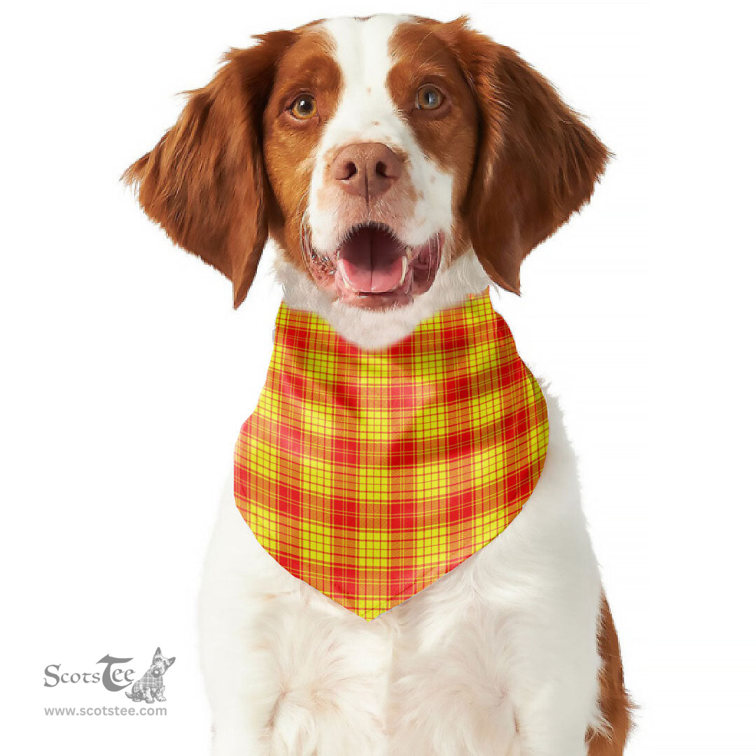Scottish MacMillan Clan Clan Tartan Pets Scarf Pet Dog Bandana