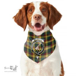 Scottish MacMillan Old Modern Clan Crest Tartan Pets Scarf Pet Dog Bandana