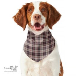 Scottish MacPherson Hunting Ancient Clan Tartan Pets Scarf Pet Dog Bandana