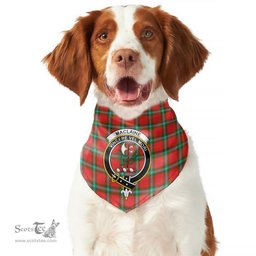 Scottish MacLaine of Loch Buie Clan Crest Tartan Pets Scarf Pet Dog Bandana