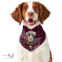 Scottish MacLachlan Modern Clan Crest Tartan Pets Scarf Pet Dog Bandana