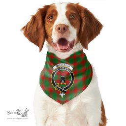 Scottish Middleton Modern Clan Crest Tartan Pets Scarf Pet Dog Bandana