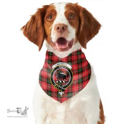 Scottish Nesbitt Modern Clan Crest Tartan Pets Scarf Pet Dog Bandana