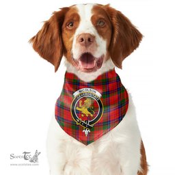Scottish Nicolson Modern Clan Crest Tartan Pets Scarf Pet Dog Bandana