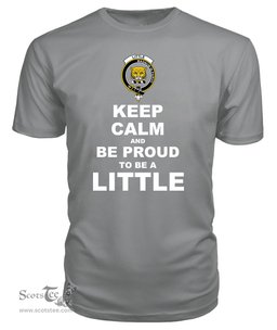 ScotsTee Shop Grey Tartan T Shirts Scottish Little Of Morton Rigg Clan Keep Calm and Be Proud To Be a Little Of Morton Rigg T Shirt