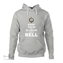 ScotsTee Shop Scottish Bell Clan Keep Calm and Be Proud To Be a Bell Hoodie