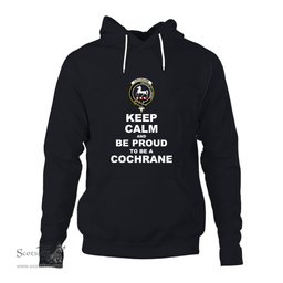 ScotsTee Shop Scottish Cochrane Clan Keep Calm and Be Proud To Be a Cochrane Hoodie