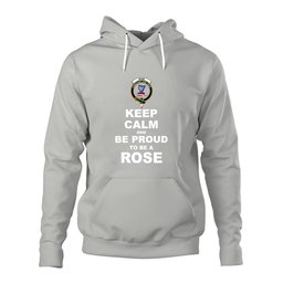 ScotsTee Shop Scottish Rose Clan Keep Calm and Be Proud To Be a Rose Hoodie
