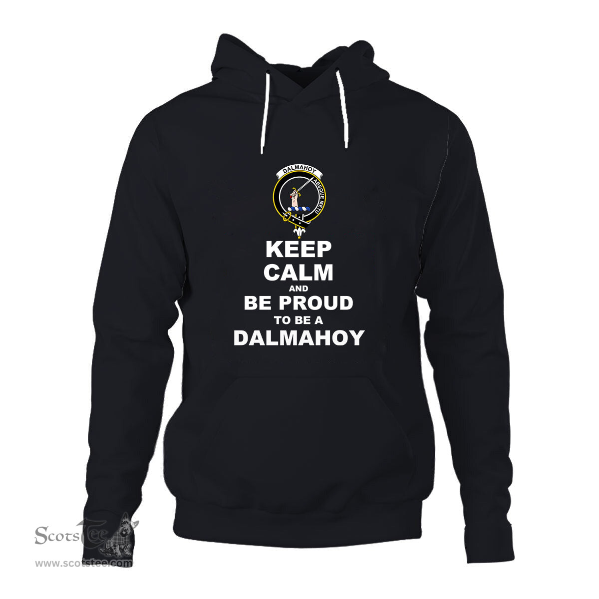 ScotsTee Shop Scottish Dalmahoy Clan Keep Calm and Be Proud To Be a Dalmahoy Hoodie