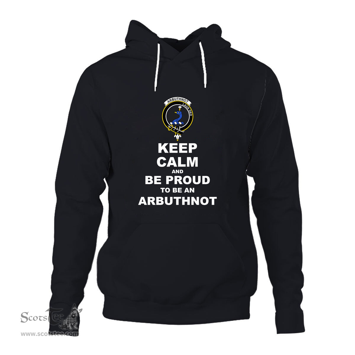ScotsTee Shop Scottish Arbuthnot Clan Keep Calm and Be Proud To Be an Arbuthnot Hoodie