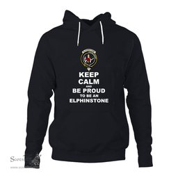 ScotsTee Shop Scottish Elphinstone Clan Keep Calm and Be Proud To Be an Elphinstone Hoodie