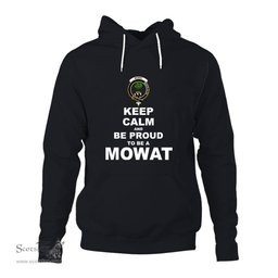 ScotsTee Shop Scottish Mowat of Inglistoun Clan Keep Calm and Be Proud To Be a Mowat Hoodie