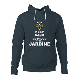 ScotsTee Shop Scottish Jardine Clan Keep Calm and Be Proud To Be a Jardine Hoodie