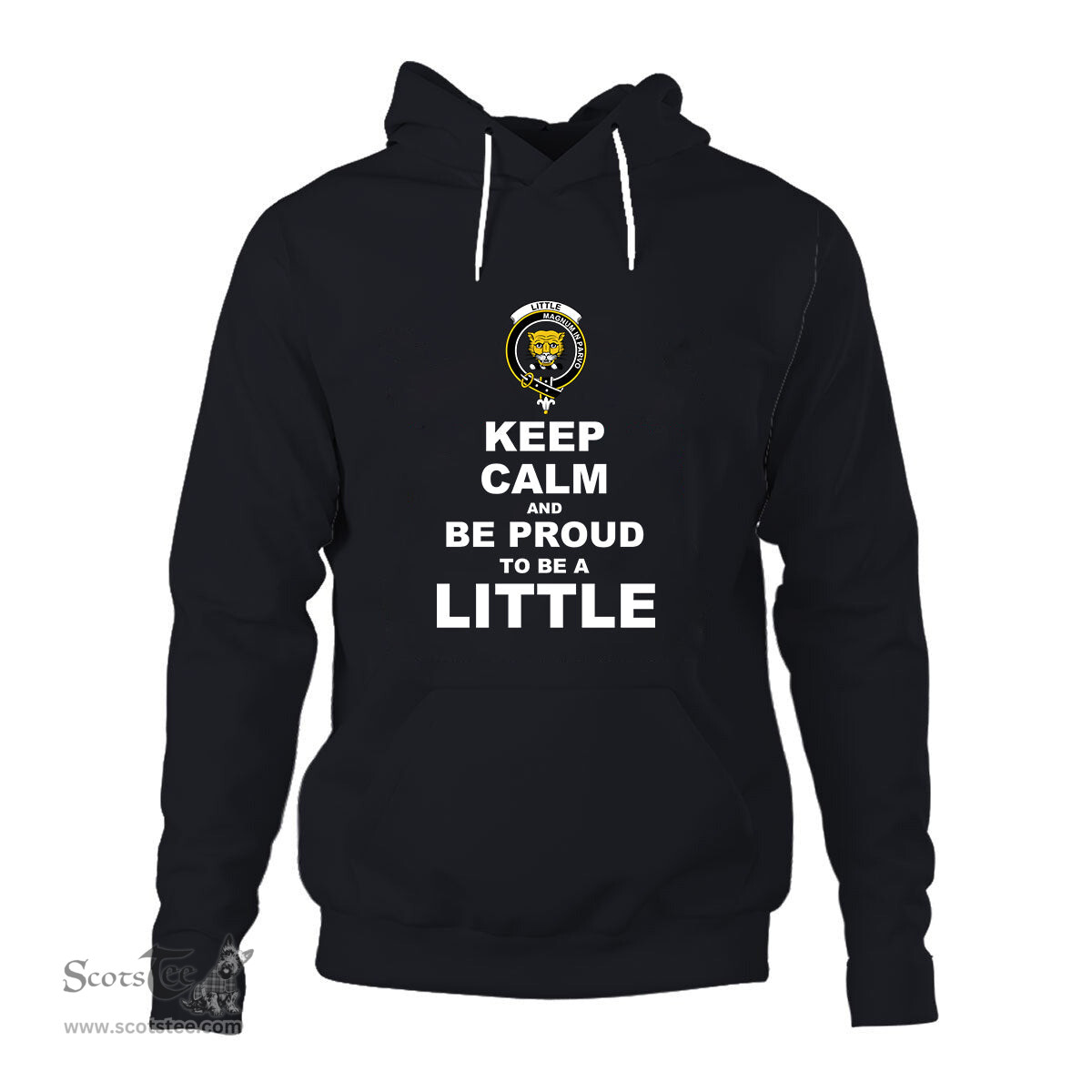 ScotsTee Shop Scottish Little of Morton Rigg Clan Keep Calm and Be Proud To Be a Little Hoodie