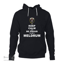 ScotsTee Shop Scottish Meldrum Clan Keep Calm and Be Proud To Be a Meldrum Hoodie