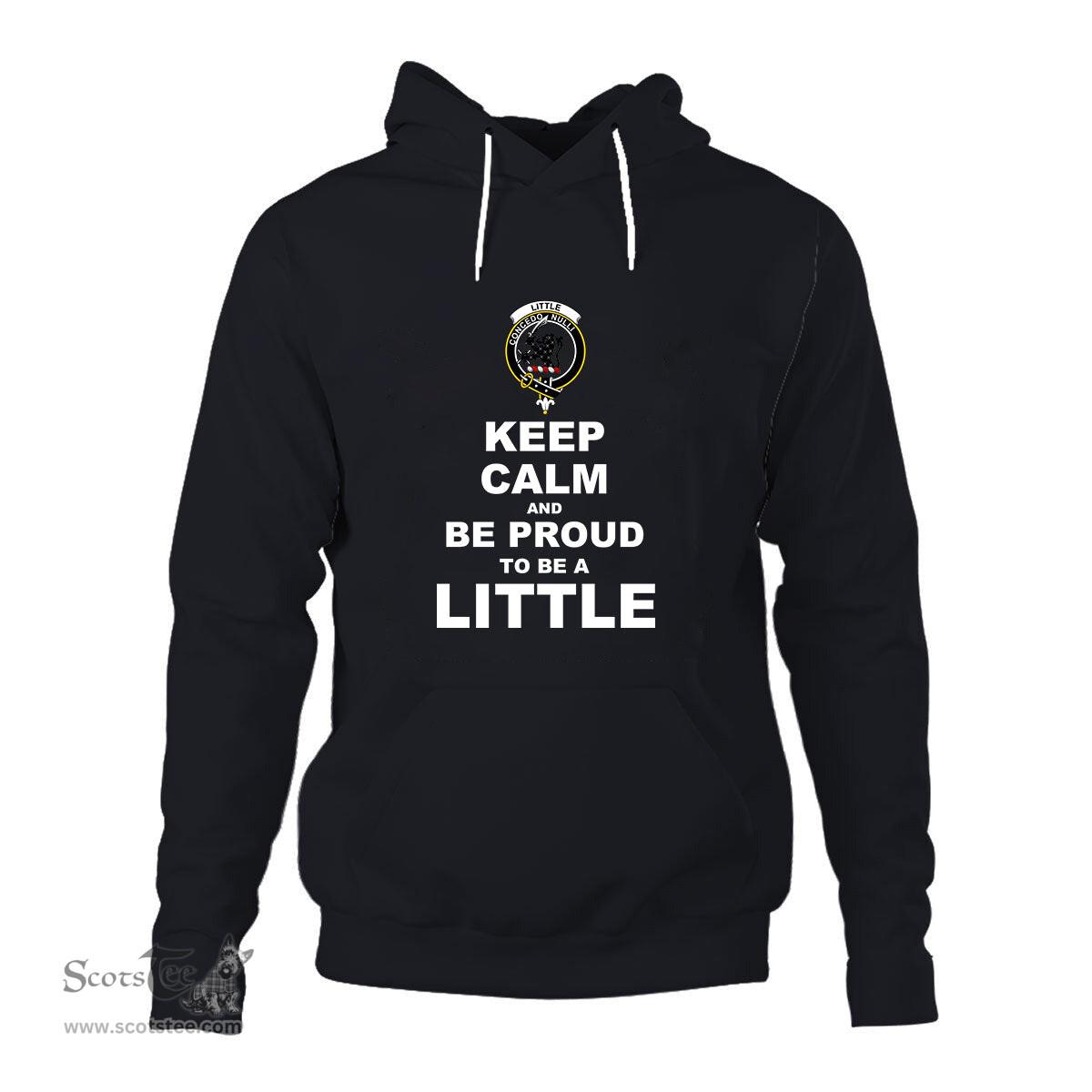 ScotsTee Shop Scottish Little Clan Keep Calm and Be Proud To Be a Little Hoodie