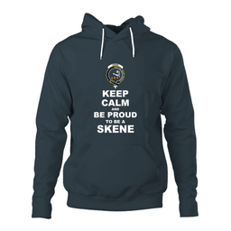 ScotsTee Shop Scottish Skene Clan Keep Calm and Be Proud To Be a Skene Hoodie