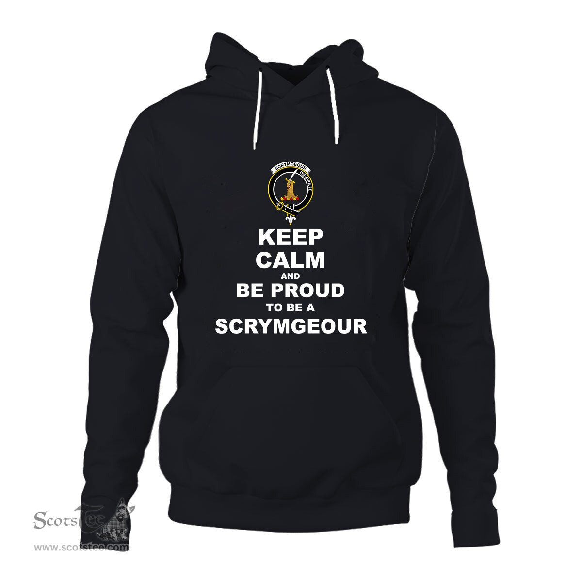 ScotsTee Shop Scottish Scrymgeour Clan Keep Calm and Be Proud To Be a Scrymgeour Hoodie