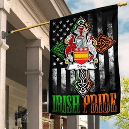 Irish Berry Coat of Arms Irish Pride Garden Flag Irish American Flag ScotsTee Shop