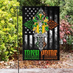 Irish Beatty-or-Betagh Coat of Arms Irish Pride Garden Flag Irish American Flag ScotsTee Shop