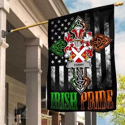 Irish Corry-or-O-Corry Coat of Arms Irish Pride Garden Flag Irish American Flag ScotsTee Shop