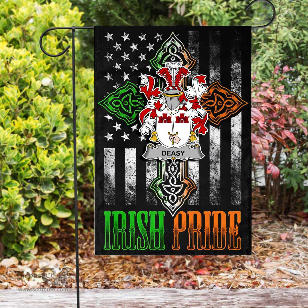 Irish Deasy Coat of Arms Irish Pride Garden Flag Irish American Flag ScotsTee Shop