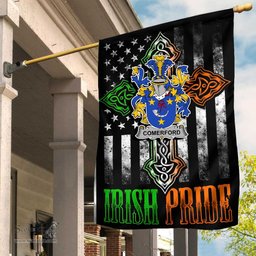 Irish Comerford Coat of Arms Irish Pride Garden Flag Irish American Flag ScotsTee Shop