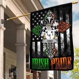 Irish Gibbs Coat of Arms Irish Pride Garden Flag Irish American Flag ScotsTee Shop