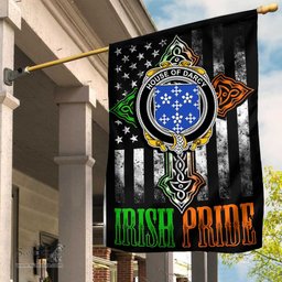 Irish House-of-DARCY Coat of Arms Irish Pride Garden Flag Irish American Flag ScotsTee Shop