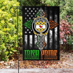 Irish House-of-MACCANN Coat of Arms Irish Pride Garden Flag Irish American Flag ScotsTee Shop