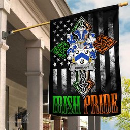Irish Durrant Coat of Arms Irish Pride Garden Flag Irish American Flag ScotsTee Shop