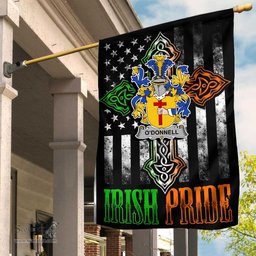 Irish Donnell-or-O-Donnell Coat of Arms Irish Pride Garden Flag Irish American Flag ScotsTee Shop