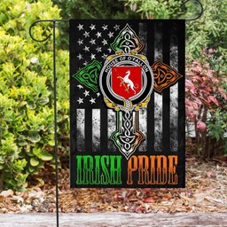 Irish House-of-O-FALLON Coat of Arms Irish Pride Garden Flag Irish American Flag ScotsTee Shop