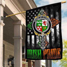 Irish House-of-O-CONRY Coat of Arms Irish Pride Garden Flag Irish American Flag ScotsTee Shop