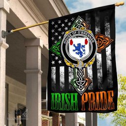 Irish House-of-O-BRENNAN-(Connacht) Coat of Arms Irish Pride Garden Flag Irish American Flag ScotsTee Shop